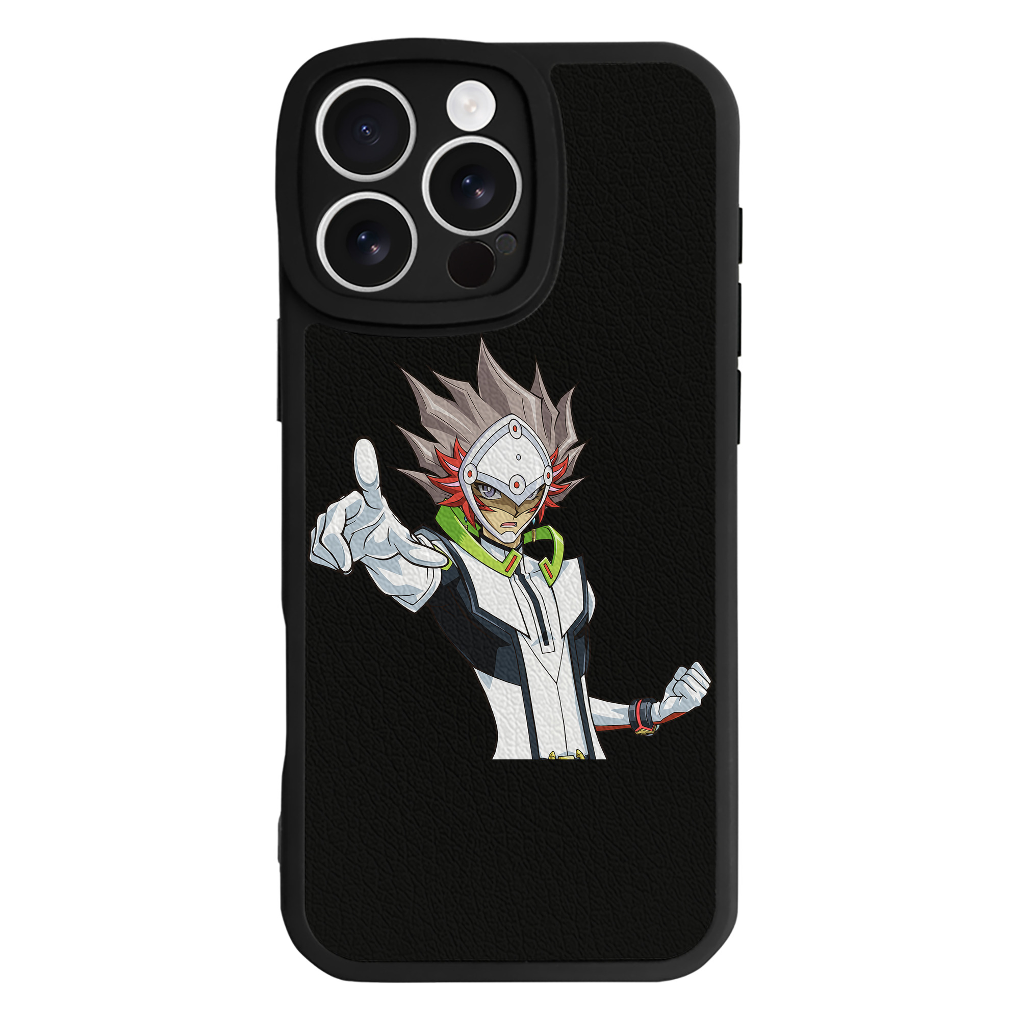 （画像用） 遊☆戯☆王 Yu-Gi-Oh! 【iPhone 16シリーズ対応】シリコンスマホケース（レザー調） 材質：シリコン